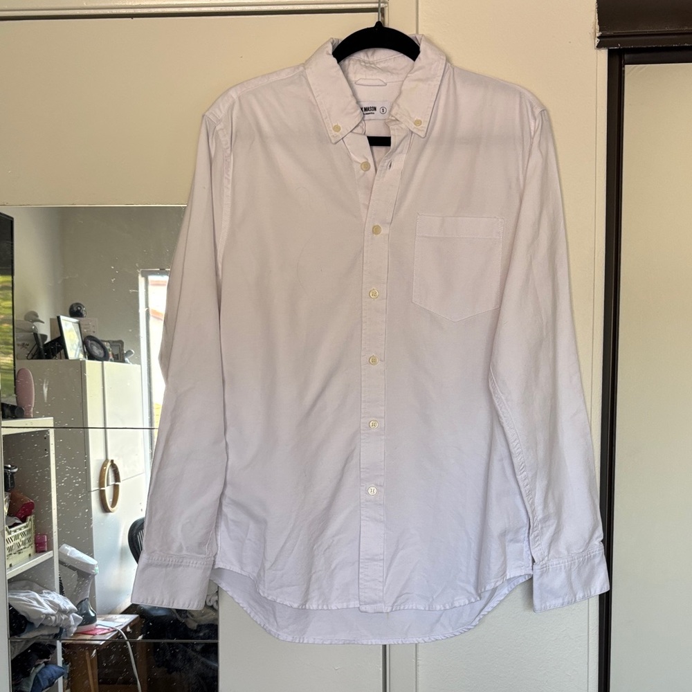 Buck Mason Classic White Button-Down Shirt